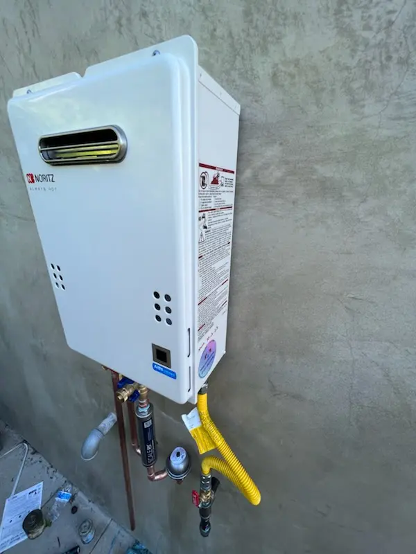 Tankless water heater installation for Memorial Park homes